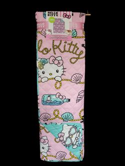 Hello Kitty Twin Quilted Throw 60x90in  - Seaside Dreams