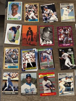 Various 90s Dodgers Sports Cards RAW UNGRADED