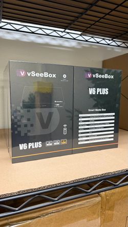 vSeeBox V6 Plus Smart Home Theater Streaming Player 4K WiFi Pomona | Shipping Available | No Credit Needed | New | TV Media Player