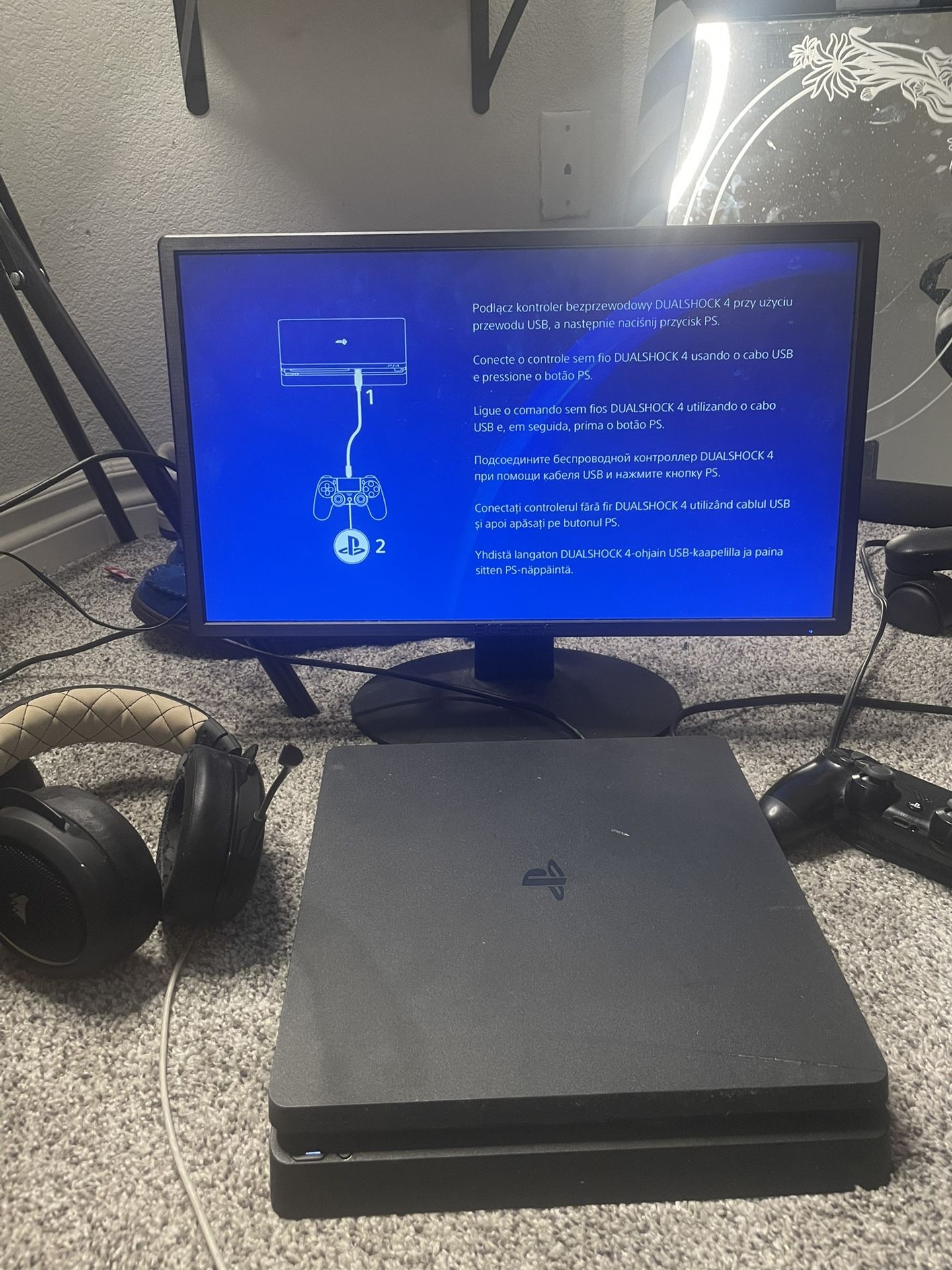 ps4 with monitor playstation 4