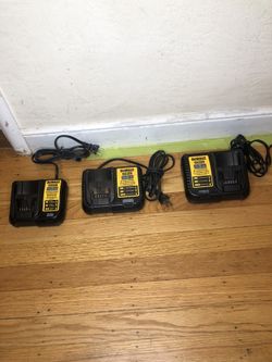 DeWALT Battery Chargers 12V/ 20V Multiple Rates Even 60V Flex