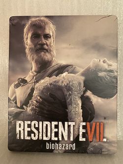 Resident Evil 7 Steelbook Case PS4/XBOX 1 (NO GAME DISC) "CUSTOM"