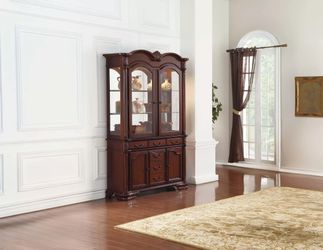 Buffet Hutch Dark Cherry finish, New Especial price