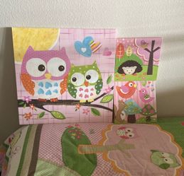 Owl bedroom decor