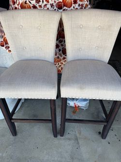 Two high chairs