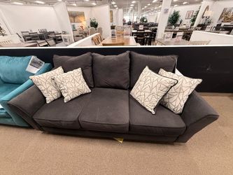 Black sofa