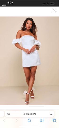Off The Shoulder Mini Dress
