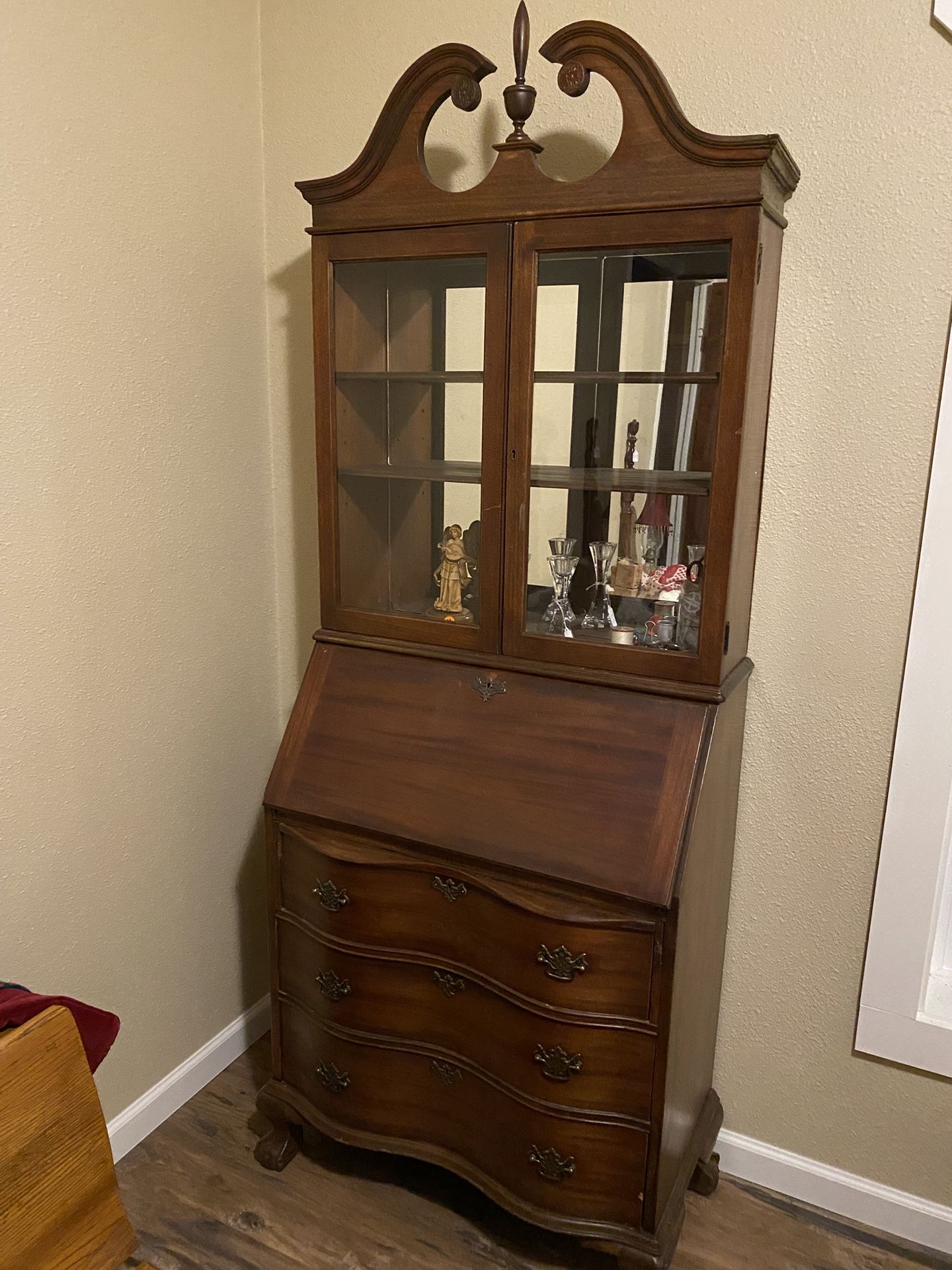 Antique secretary desk