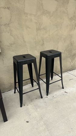 set of two bar stools