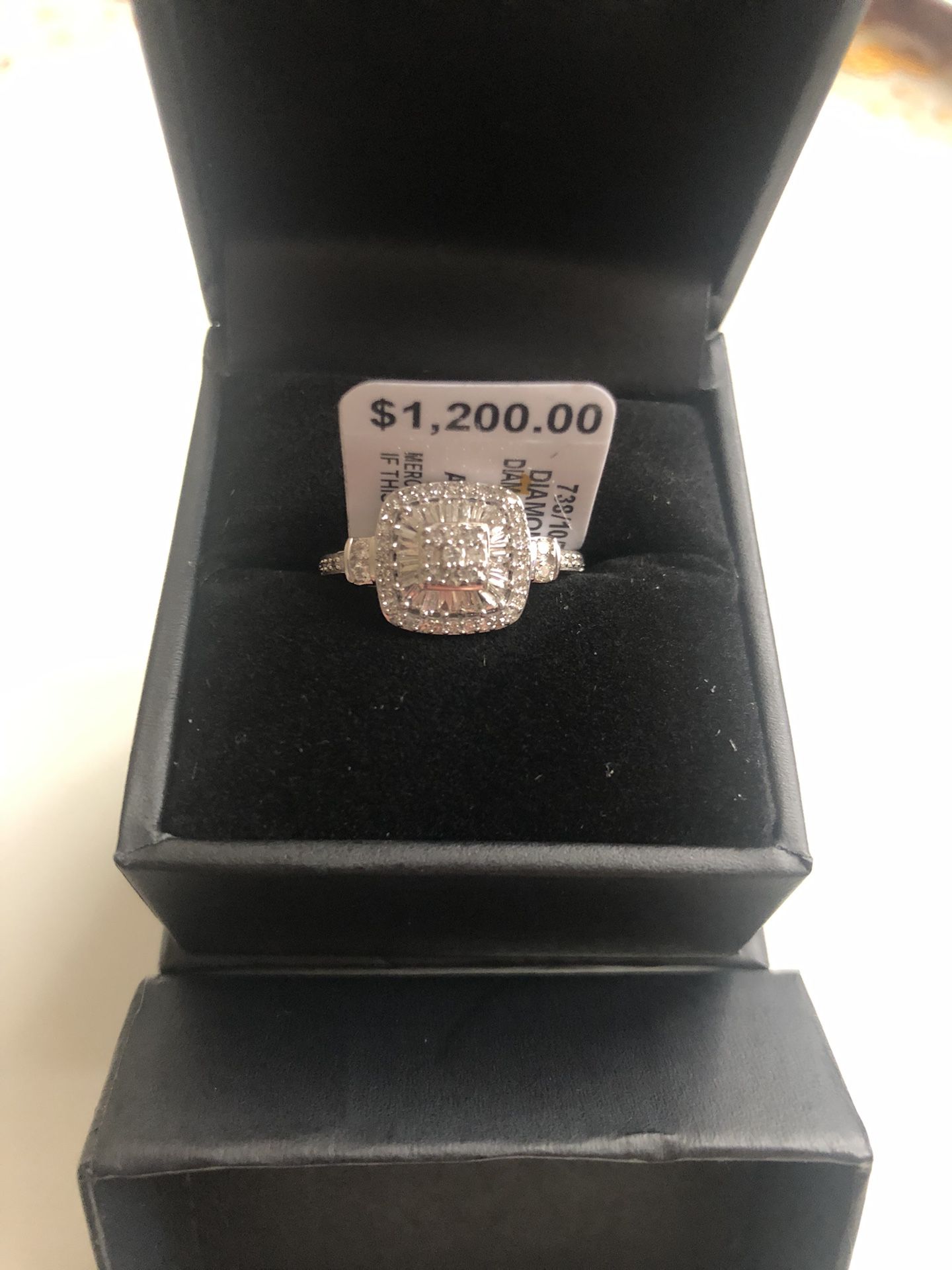 Diamond Ring (1/2 ct. t.w.) in 14k White Gold