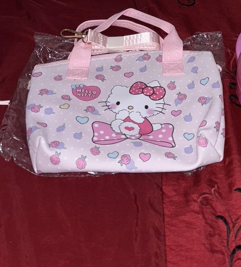hello kitty girls purse new/nueva 