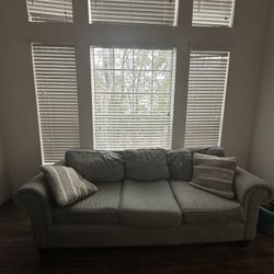 Gray Sofa – 7’6” Long