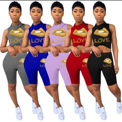 2 Piece Set with Face Mask