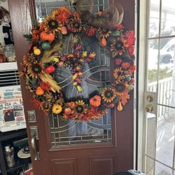 Fall Wreath Custom, Large