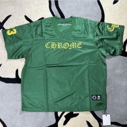 Green Chrome Heart Jersey