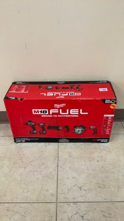 MILWAUKEE 3697-25 MI8 FUEL 5-TOOL COMBO KIT.