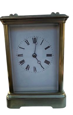 Large Antique French Carriage Clock Fully Restored need gone today