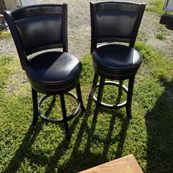 Set Of Two Bar Stools 