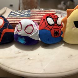spider man squishmallow 