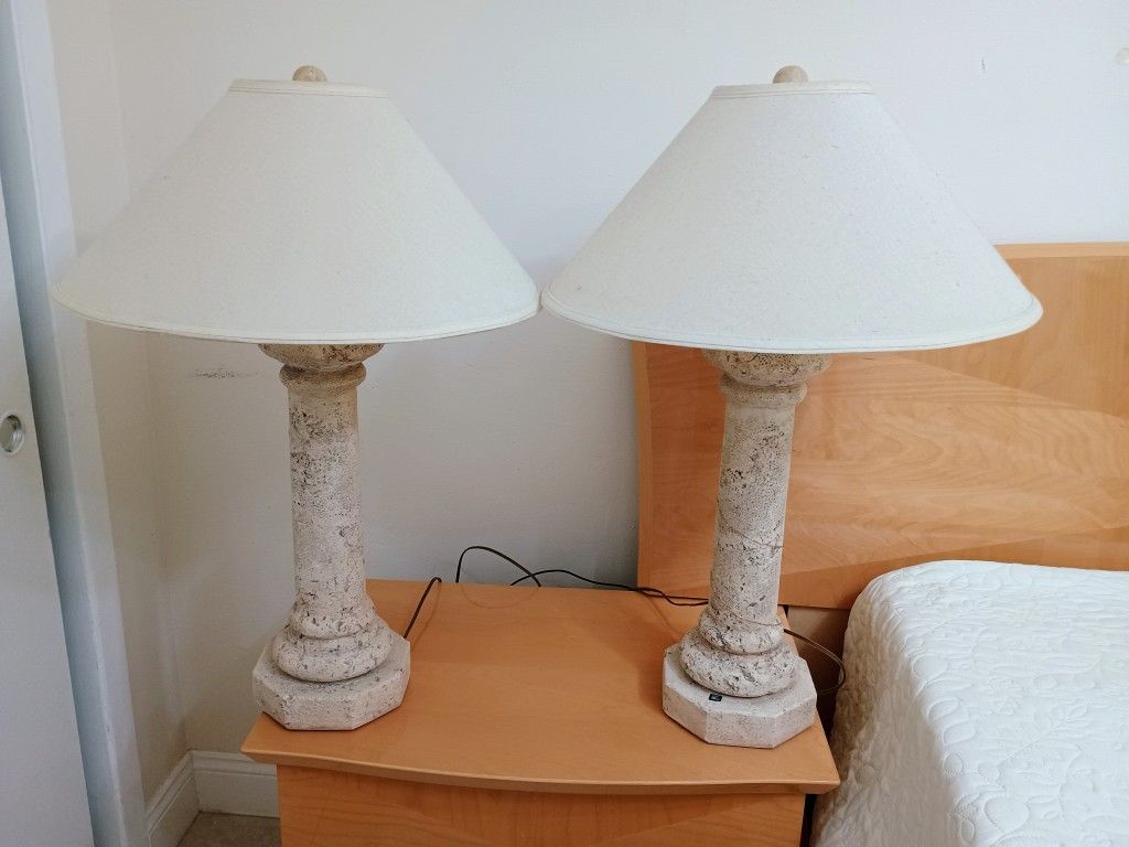 I'm selling two used lamps in excellent condition. Both for $50.