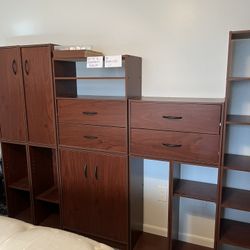 Set Of 12 Stackable Shelving