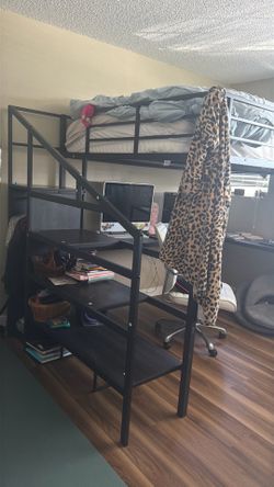 Queen loft bed