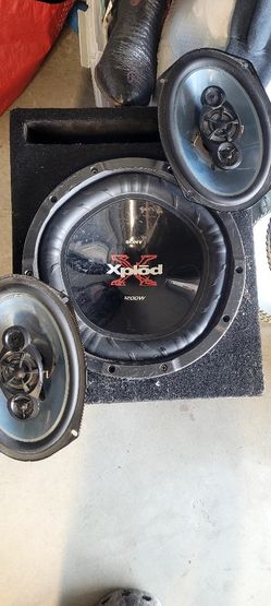 12" Sony And 6x9 Exlipse 