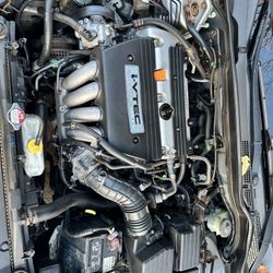 2007 Honda Accord Ex Silver 4D Sedan 