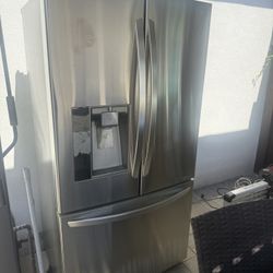 LG Full Size Stainless Fridge From Costco 