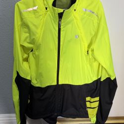 PEARL IZUMI ELITE Barrier Convertible Lightweight Cycle Jacket Men Size L
