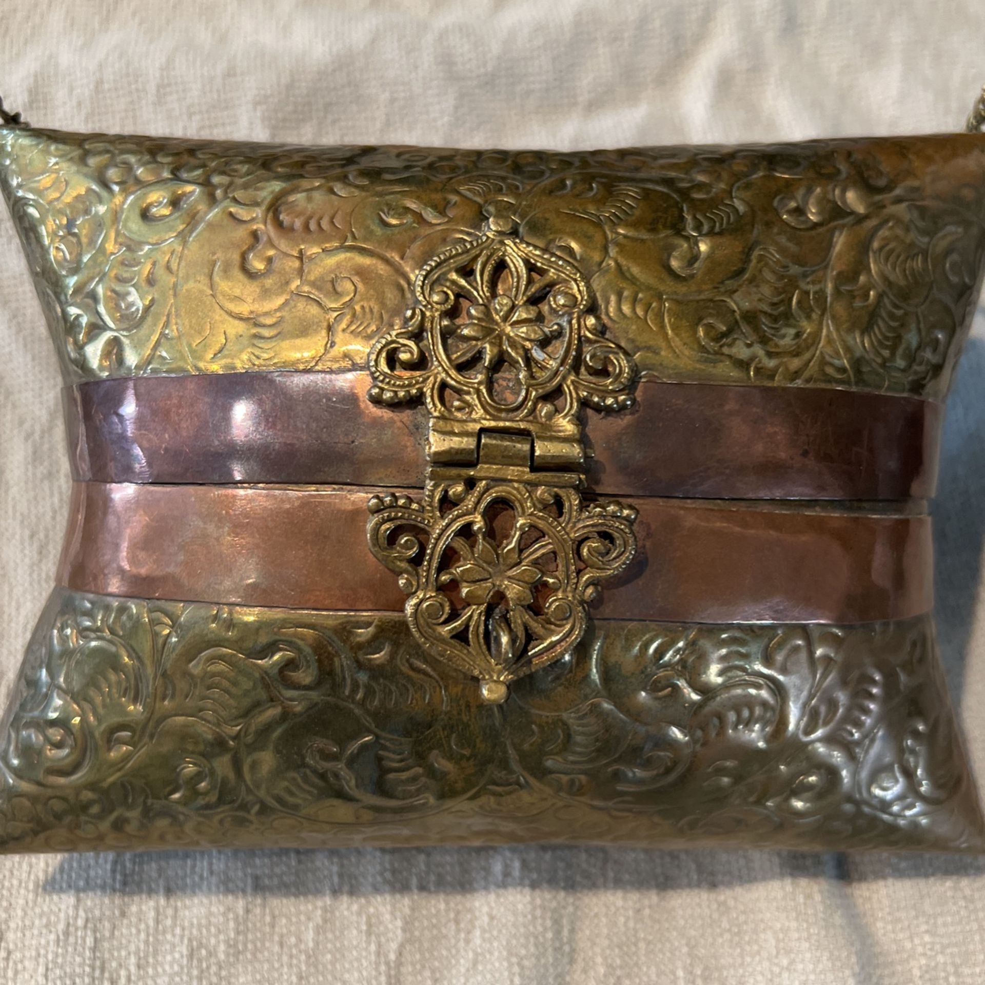 Vintage Brass Purse