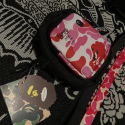 New Bape Camo Crossbody Side Bag 