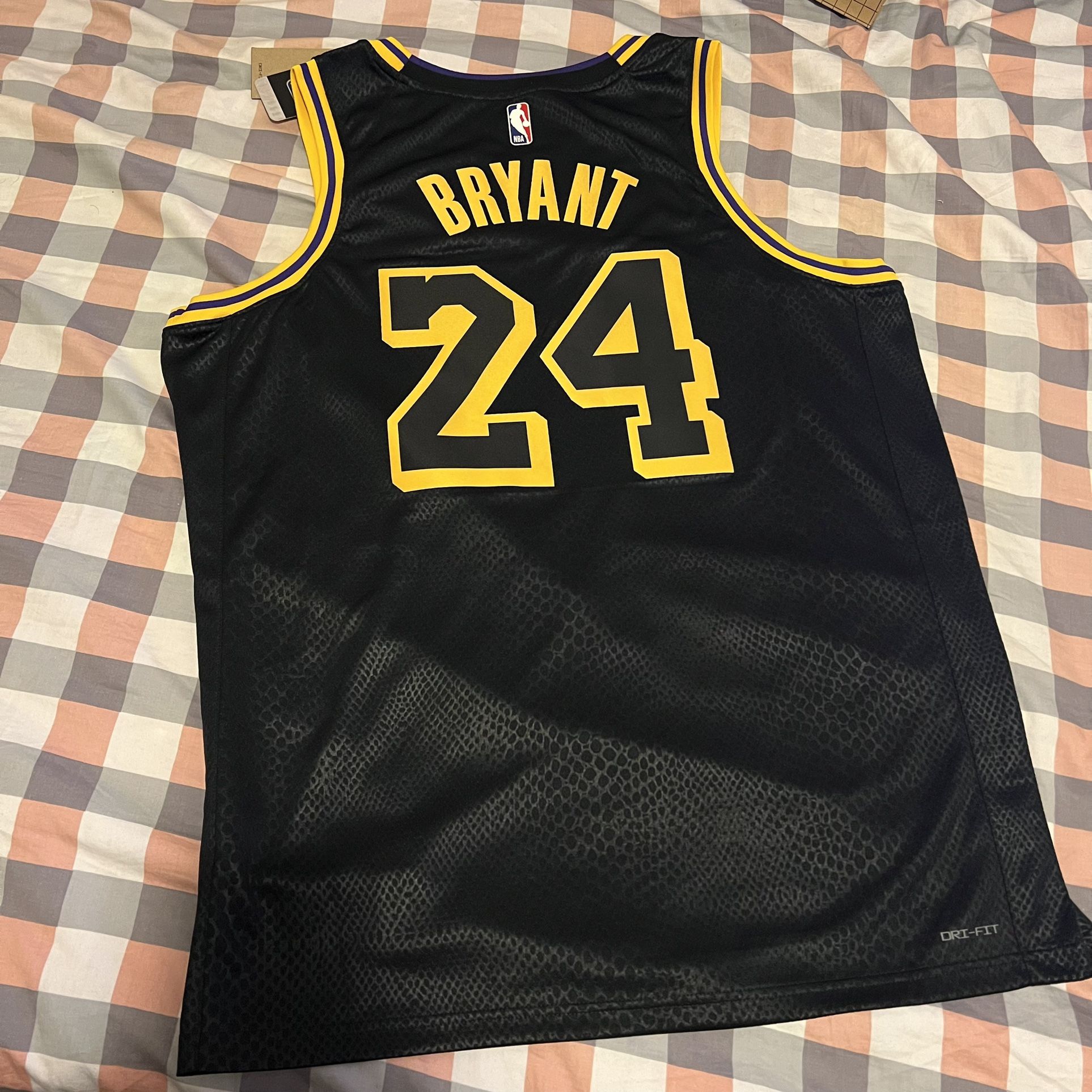 Nike Kobe Mamba Mentality Los Angeles Lakers City Edition Swingman Jersey Size XL