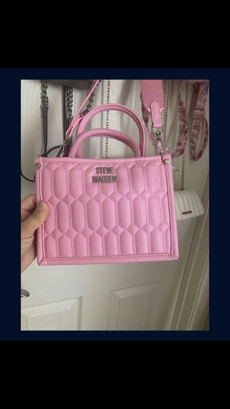 Pink Steve Madden Purse Jewelry Accessories