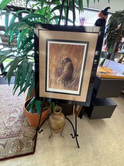 Framed Cheetah Wildlife Print