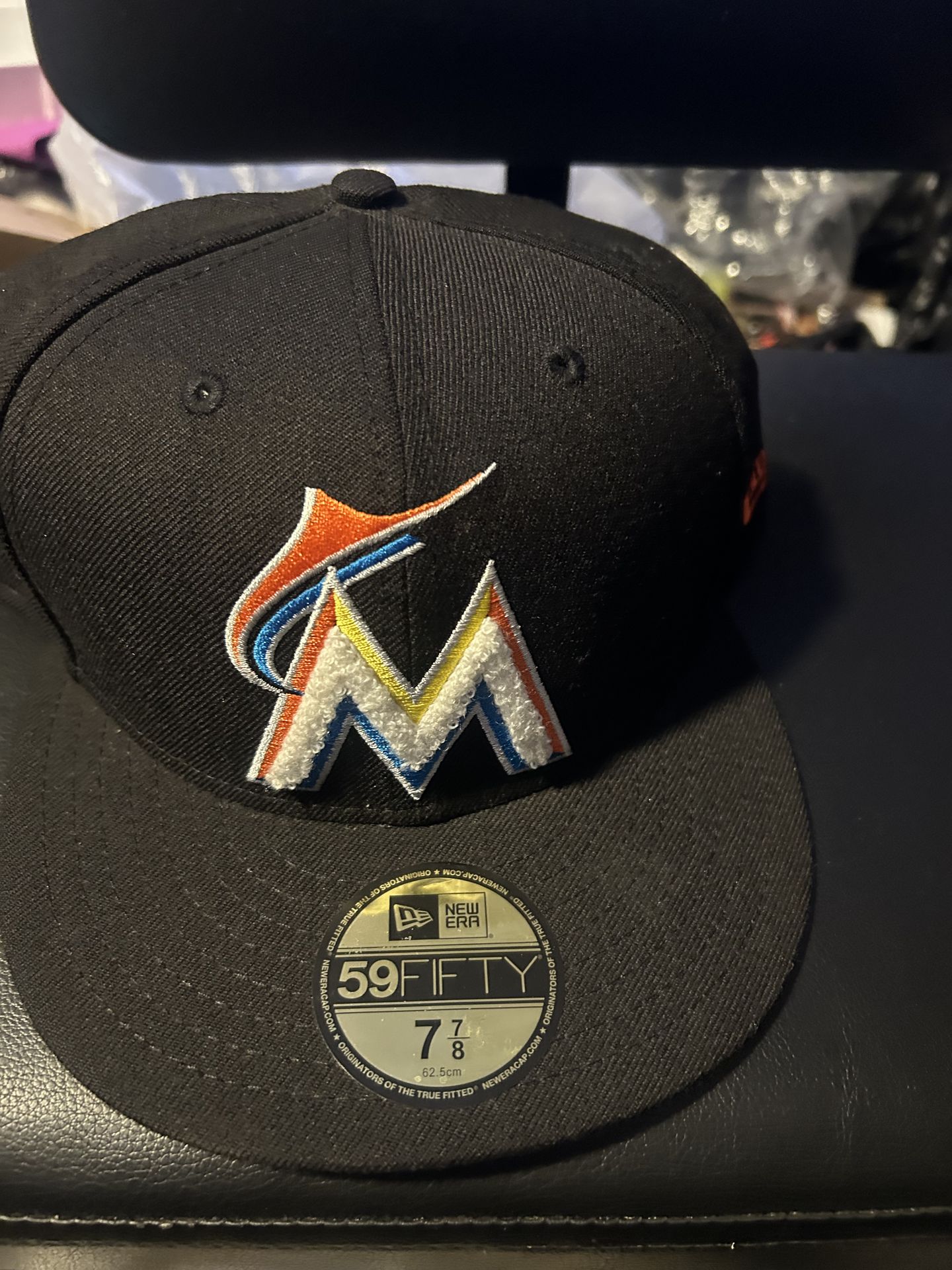 new miami marlins fitted 7 7/8