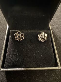 Black earrings