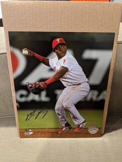 Phillies Maikel Franco Signed 8x10 Photo