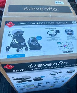 Evenflo Shyft INTUITI travel system brand new NEVER opened