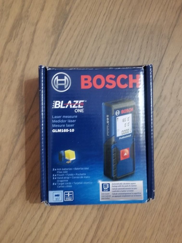 Bosch Laser Blaze One Glm 165-10 New Seal In Box