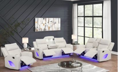 Reclinables hermosos con Luz y Bluetooth 🌺🔥🌺🔥🌺🔥🌺🔥🚛📦