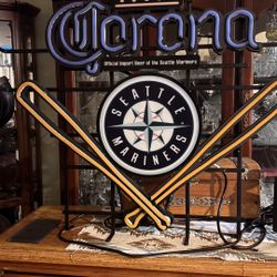 Seattle Mariners Neon Corona Beer  Sign