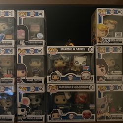 Funko Pops(Demon Slayer Lot)