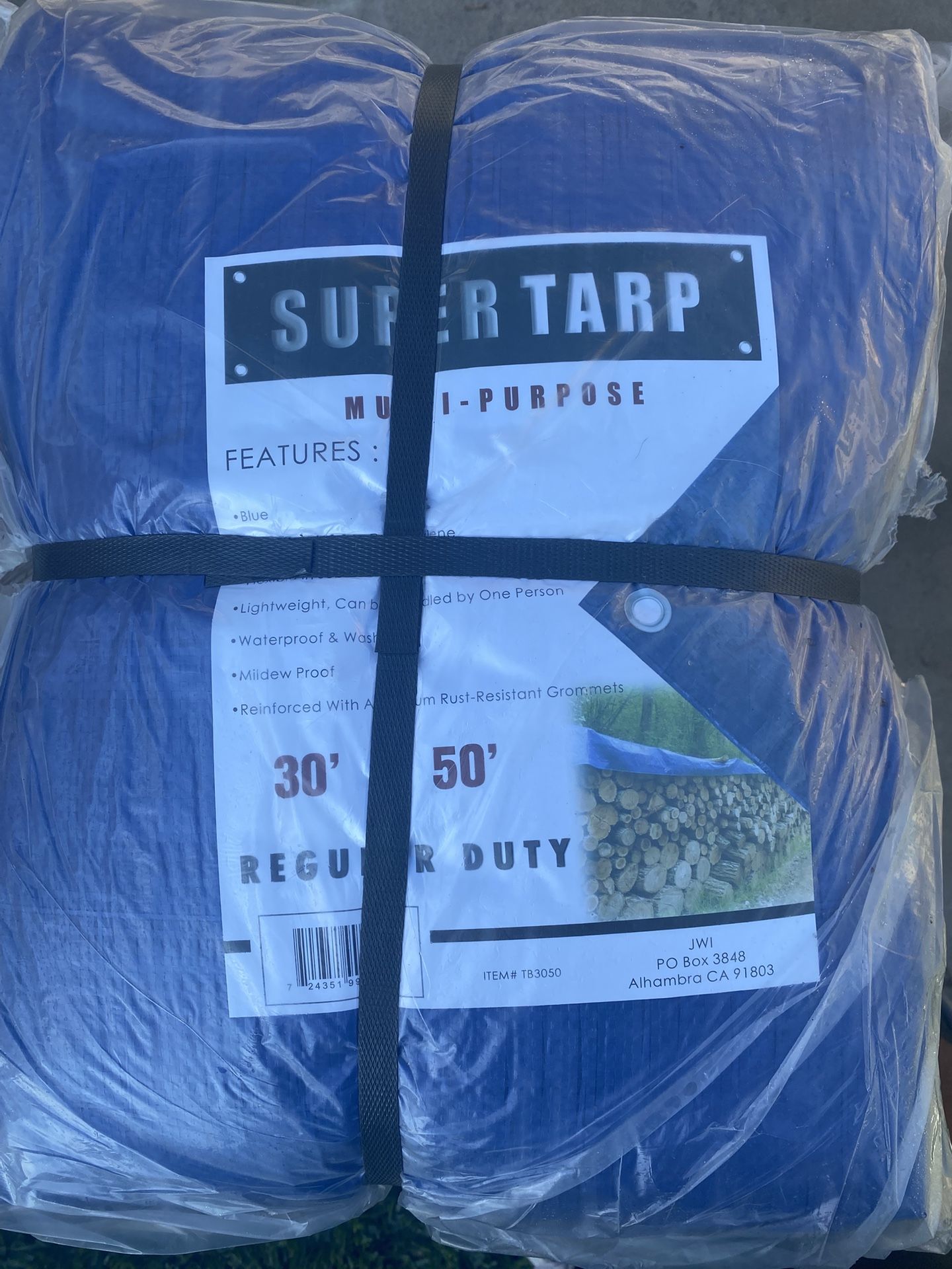 30 By 50 Tarp