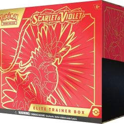 Pokémon TCG: Scarlet and Violet Elite Trainer Box - Koraidon Red (1 Full Art
