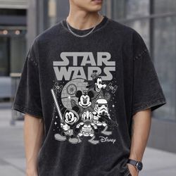 Unisex NEW Star Wars ⭐️ Disney Merch T-Shirt 🎡 Size Large - Slightly Oversized Tee 👕