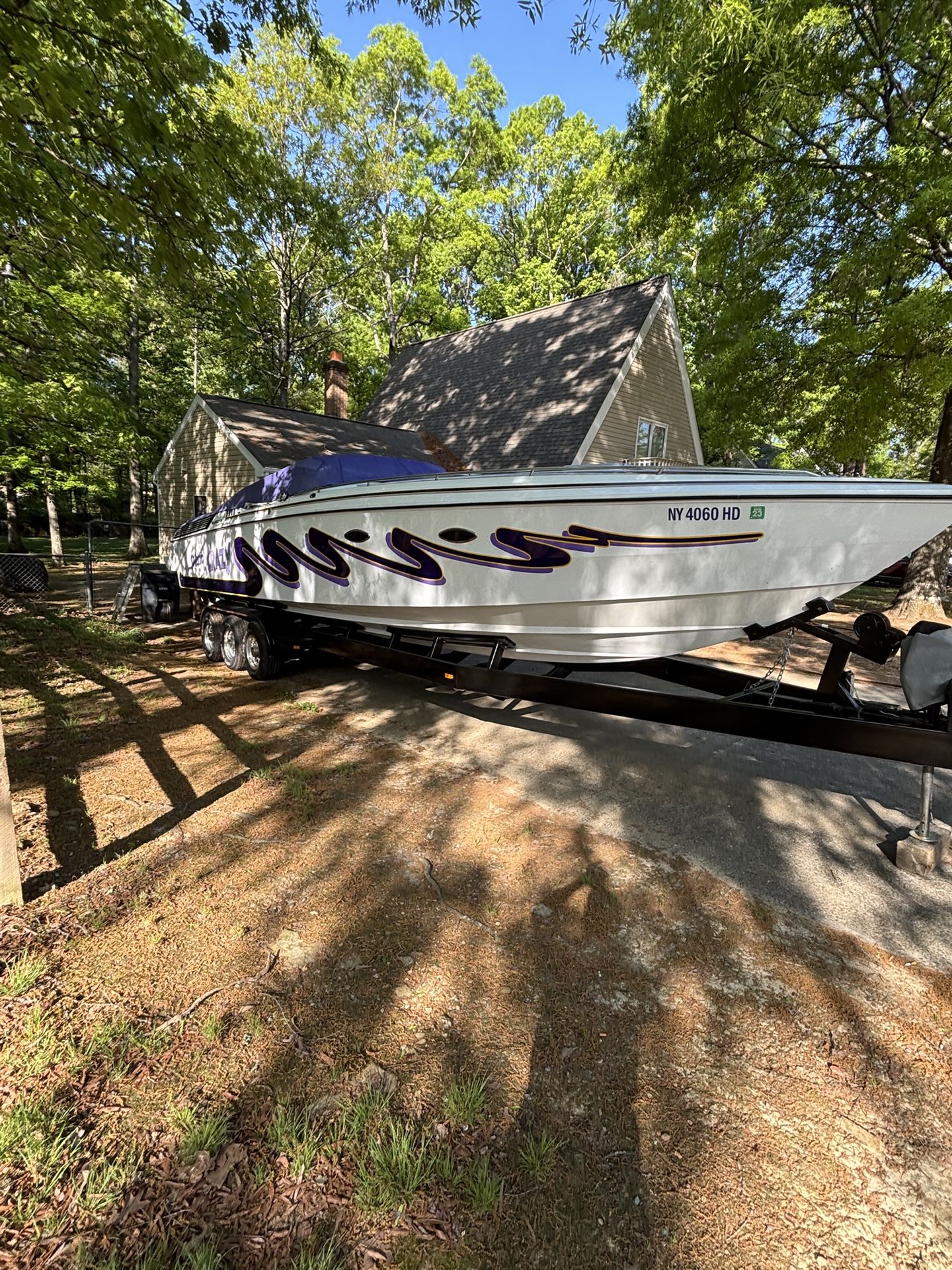 34ft Scarab 3 Twin 454 Big Block