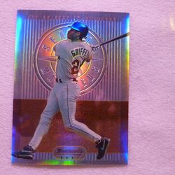BOWMAN'S BEST Ken Griffey Jr JUMBO baseball card Seattle Mariners Baseball Cards HOBBY Sports Cards MLB