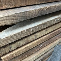 Old Growth Redwood Lumber 1x8x7