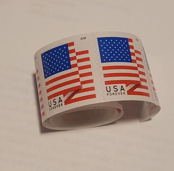 50 Rolls Of 100 USPS Stamps